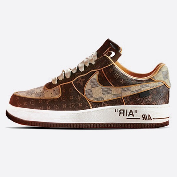 x 루이비통 Air Force 1 Virgil Abloh 운동화