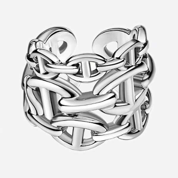 헤르메스 Chaine d'ancre Enchainee 반지 H109506B 00046