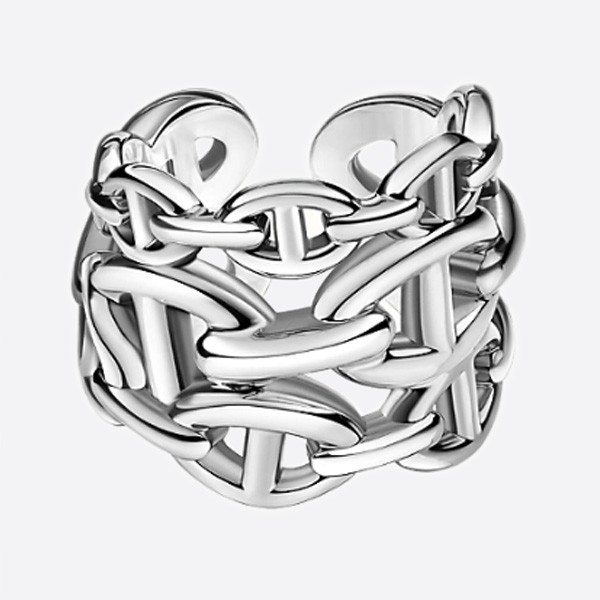 헤르메스 Chaine d'ancre Enchainee 반지 H109506B 00046