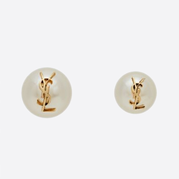선 로랑 메탈 소재 YSL 진주 귀걸이 691563Y15269018