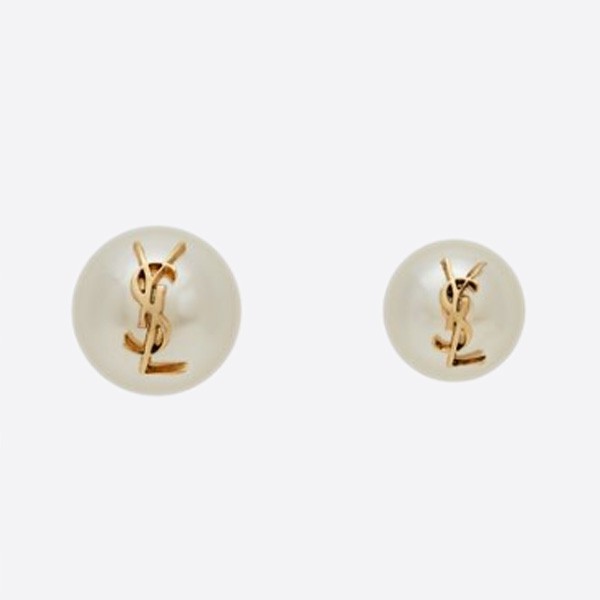 선 로랑 메탈 소재 YSL 진주 귀걸이 691563Y15269018