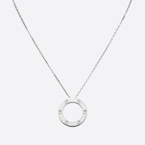 까르띠에 LOVE 네크리스 실버