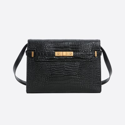 생 로랑 맨하탄 엠보시드 숄더 백 579271DND0J1000