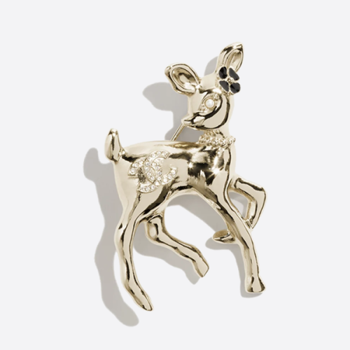 레플 샤넬 디어 브로치 ABF295B19856NAFGW