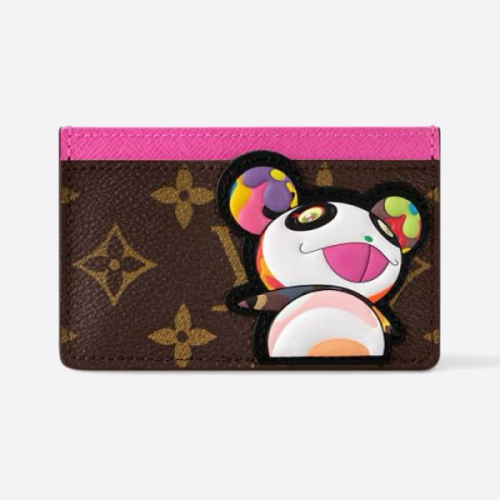 레플 루이비통 LV × TM 카드 케이스 포르트 카르트 심플 모노그램 M13439 레플리카