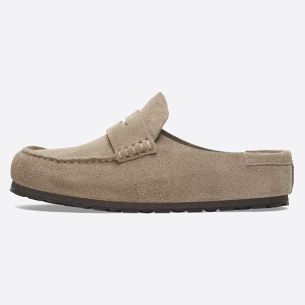 버켄슈톡 스웨이드 소재로 편안하고 다재다능한 남녀용 닫힌 앞코 슬리퍼 1029675