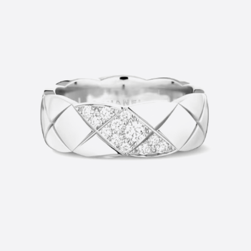 샤넬 코코 크러쉬 링 화이트 J13213