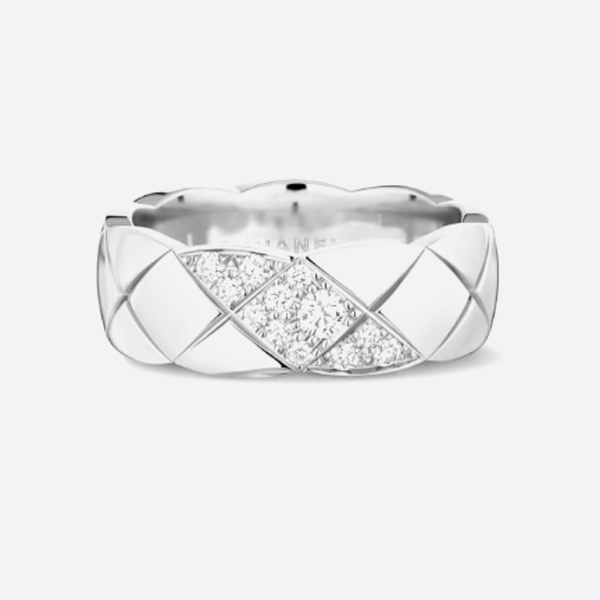 샤넬 코코 크러쉬 링 화이트 J13213