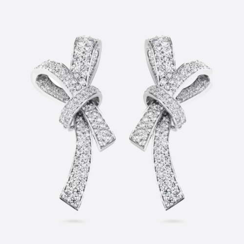 샤넬 리본 귀걸이