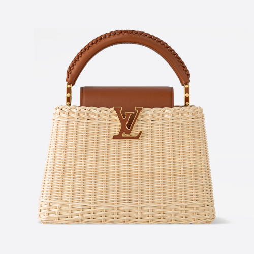 루이비통 브라운 악어 패턴 라탄 백 M26025