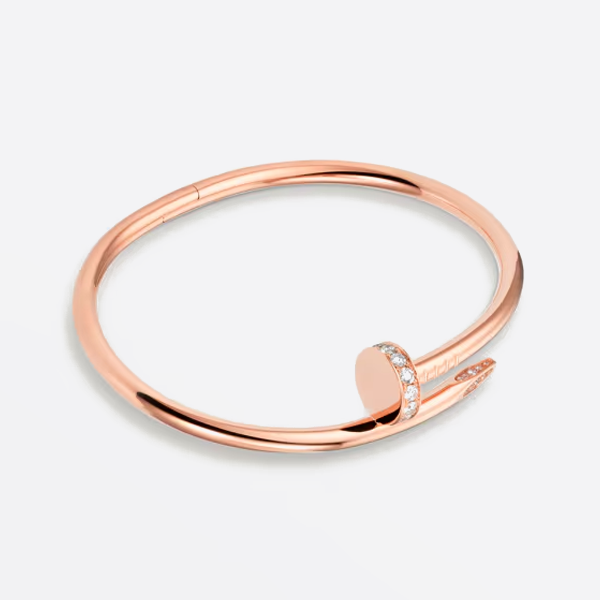 까르띠에 버클 다이아몬드 네일 브레이슬릿 B6048517