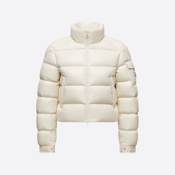 몽클레르 숏 다운 재킷 아이보리