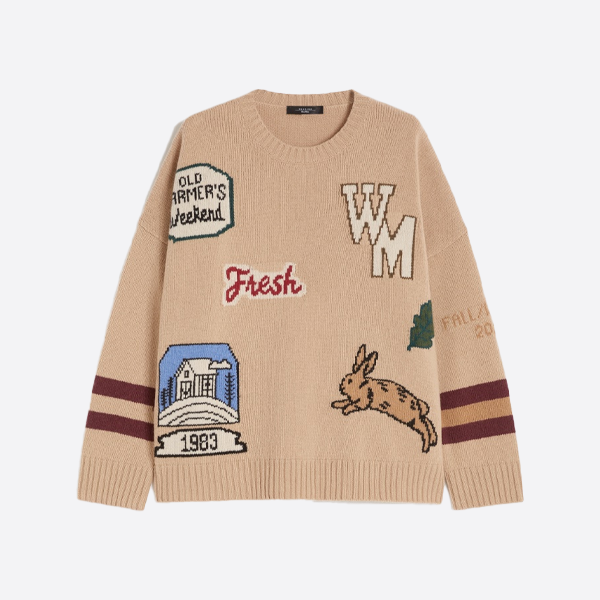 맥스마라 인타르시아 울 스웨터