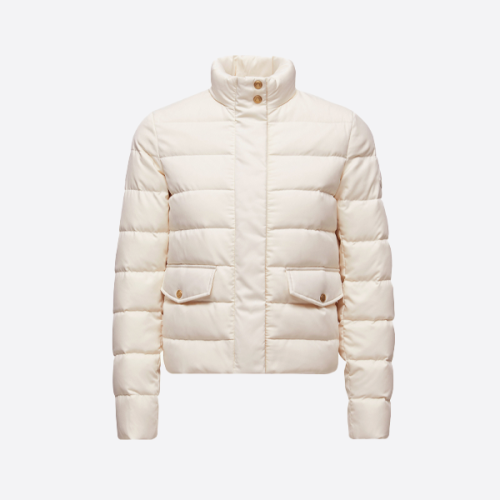 몽클레르 숏 다운 재킷 아이보리