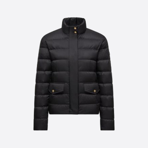 몽클레르 숏 다운 재킷 블랙