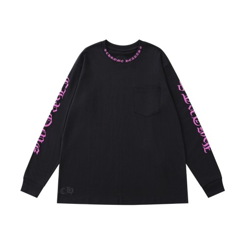 크롬하츠 산스크리트 프린트 롱슬리브