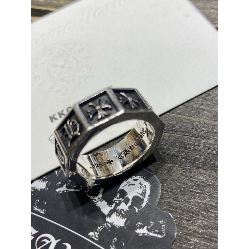 크롬하츠 산스크리트 크로스 링