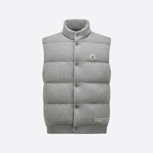 Moncler 다운 베스트 그레이