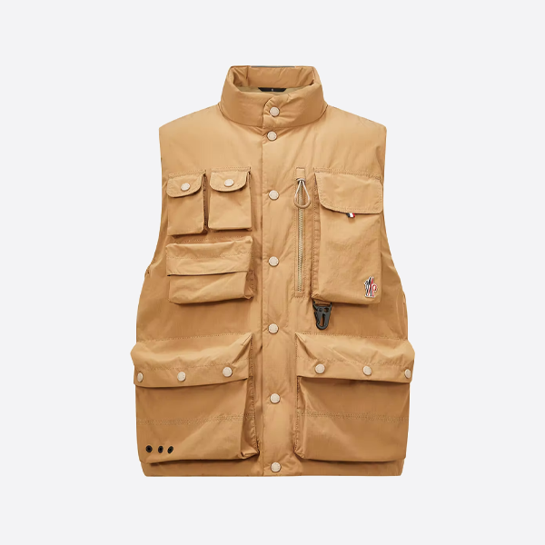 몽클레르 구스다운 조끼(카키)