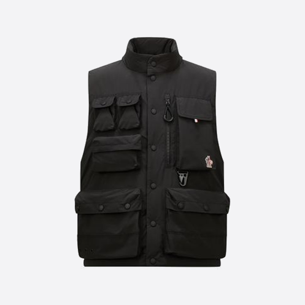 몽클레르 구스다운 베스트(블랙)