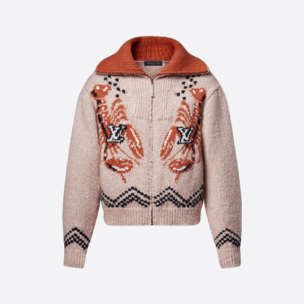 루이비통 울 랍스터 카디건 재킷