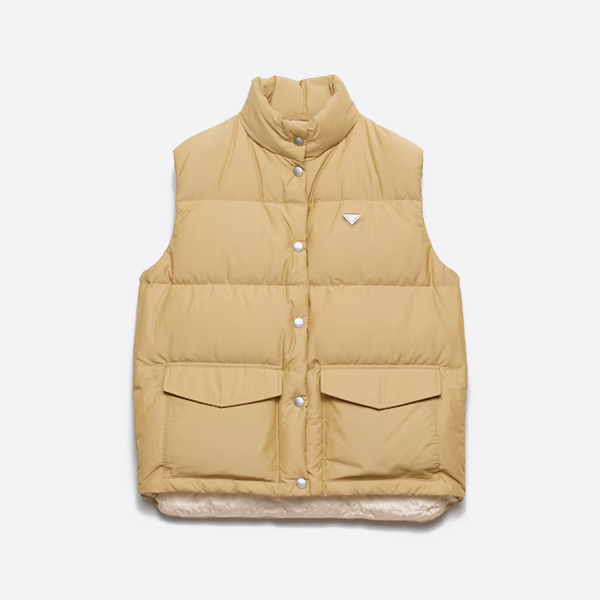 프라다 브라운 베스트 재킷