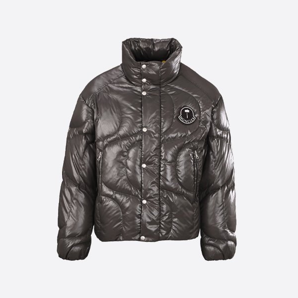 몽클레르 X 팜 엔젤스 조인트 다운 재킷 브라운