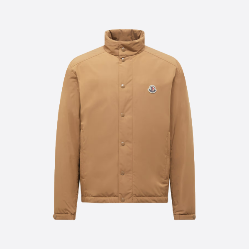 프라다 다운 재킷 캐멀