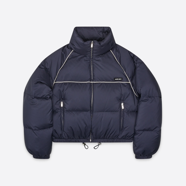 미우미우 로고 다운 재킷