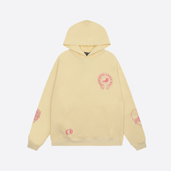 크롬 하츠 마이애미 컬렉션 후디 베이지