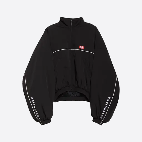 발렌시아가 에어리 퀼팅 숏 재킷