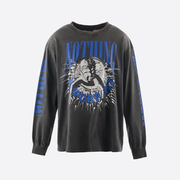 SAINT Mxxxxxx 아기 올챙이 프린트 크루넥 스웨트셔츠