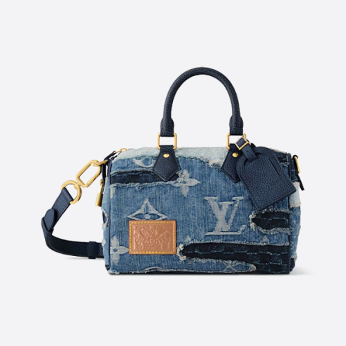 루이비통 데님 컬러블록 백 M15276