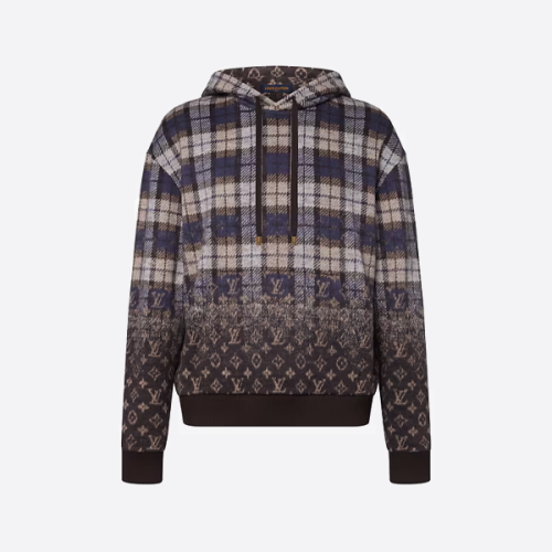 루이비통 울 그라데이션 체크 스웨트셔츠/후디