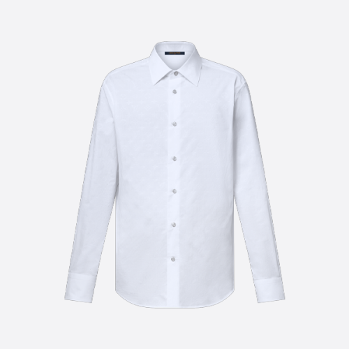 루이비통 올오버 프린트 자카드 셔츠