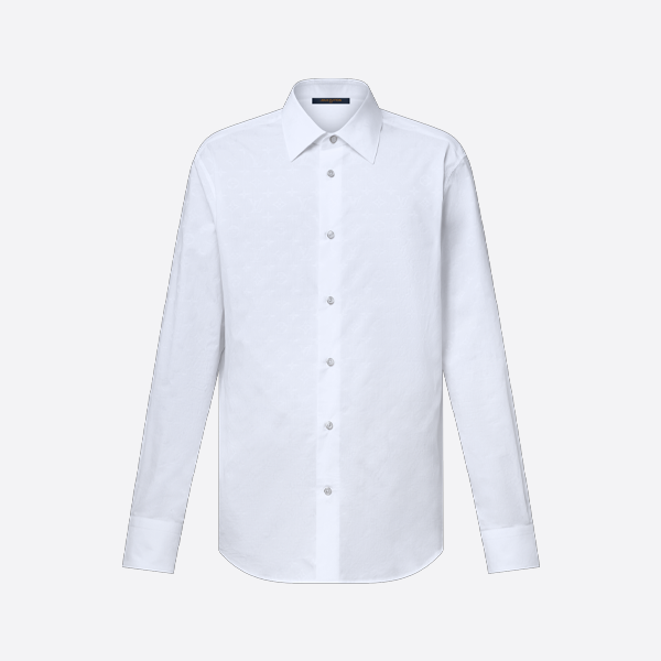 루이비통 올오버 프린트 자카드 셔츠