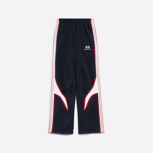 발렌시아가 파이브피스 패치워크 롱 스웨트팬츠