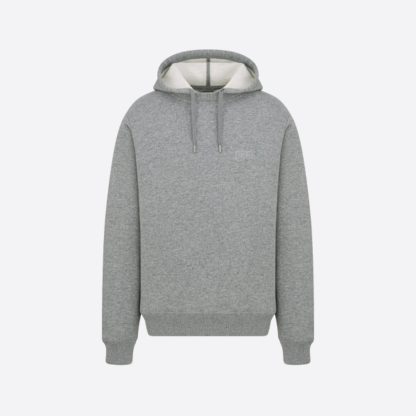 디올 회색 후드티