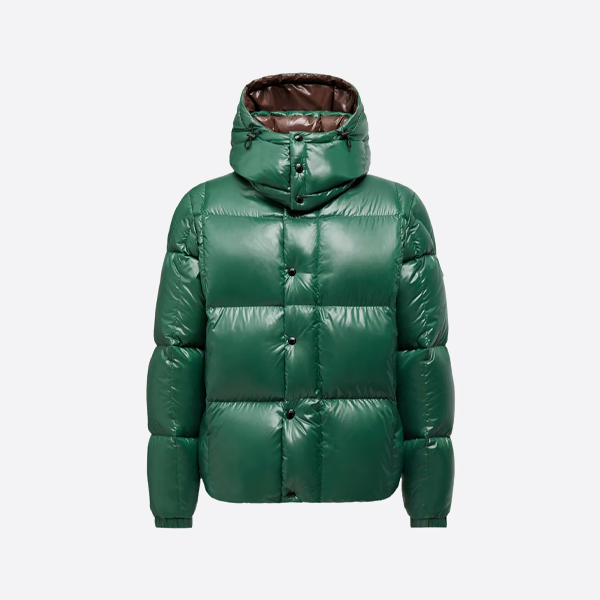 몽클레르 후드 다운 재킷 (녹색)