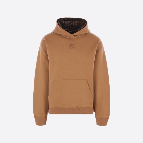 펜디 자수 후드 스웨트셔츠