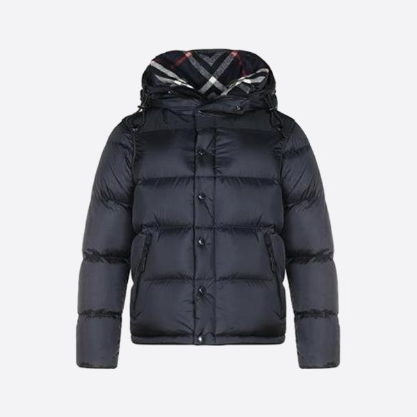 버버리 실리콘 로고 다운 재킷