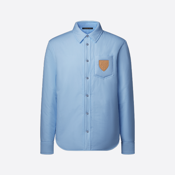 루이비통 스키 포켓 로고 코튼 재킷