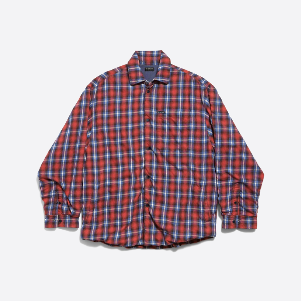 발렌시아가 더블 레이어드 리버서블 셔츠 재킷