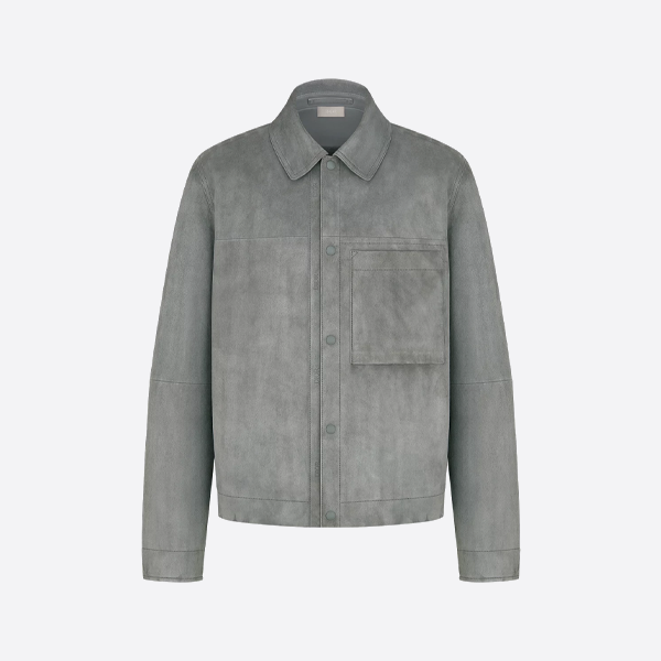 디올 포켓 스웨이드 재킷