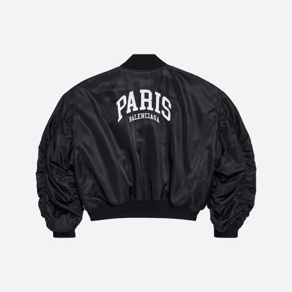 발렌시아가 프린트 재킷, 전투복, 가죽 코트