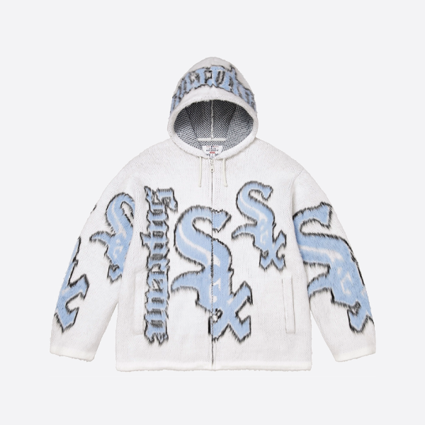 슈프림 지퍼업 플리스 스웨터