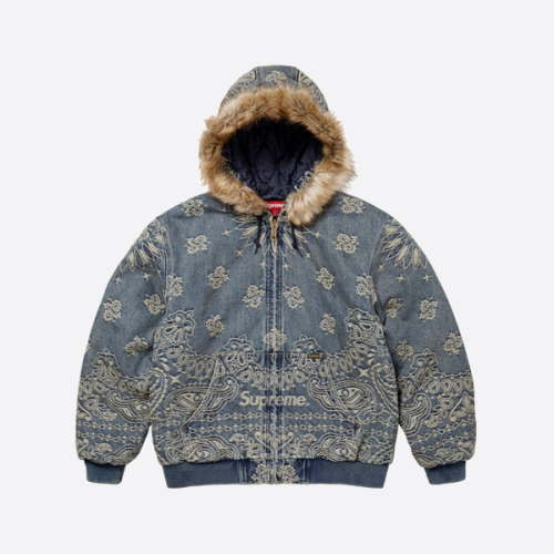 슈프림 페이즐리 코튼 재킷