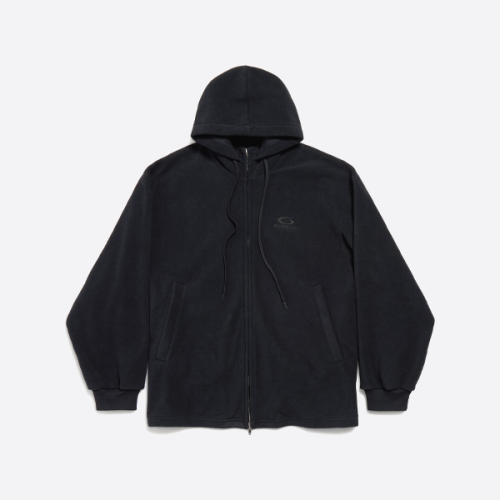 발렌시아가 원형 플리스 재킷