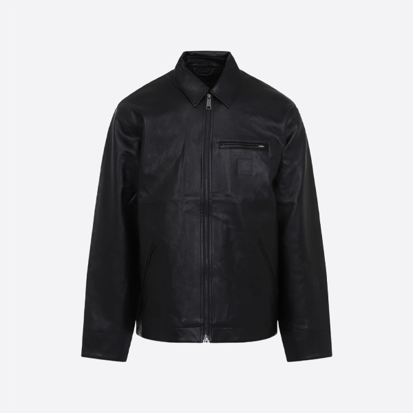 카하트 가죽 재킷