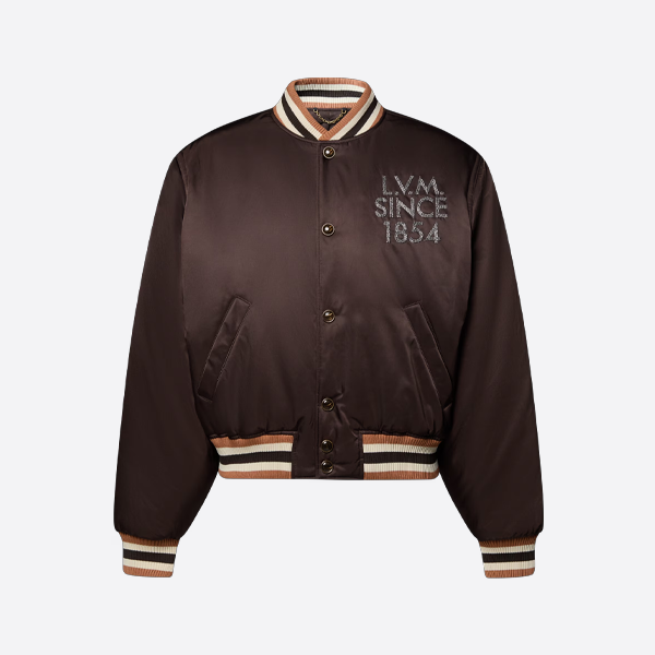 루이비통 라인스톤 자수 재킷